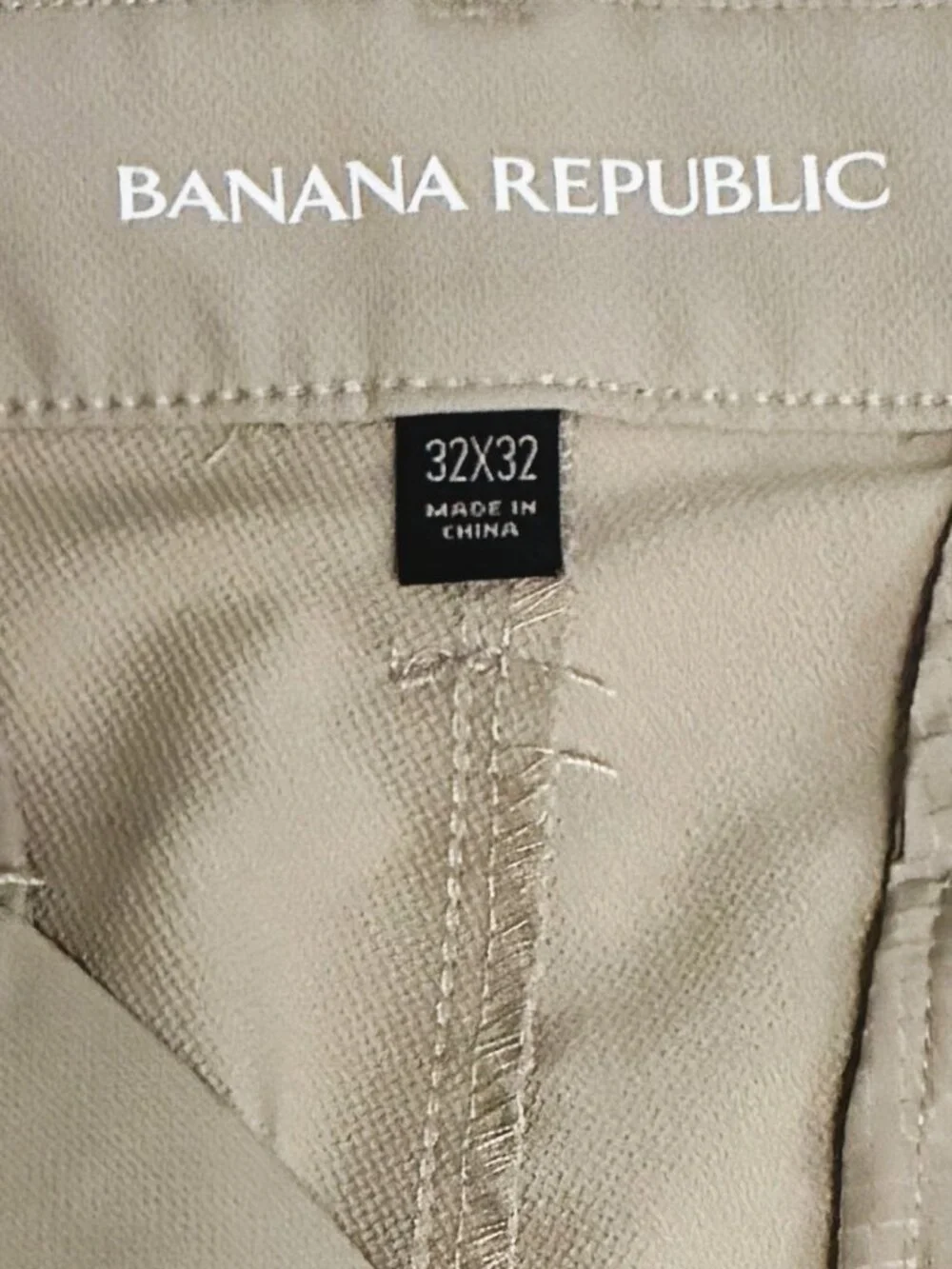 Banana Republic Men's Flat Front Performance Pants 32 x 32